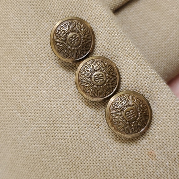 True vintage Bill Blass mens tan blazer - Picture 5 of 13